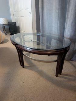 Glass Top Coffee Table Bassett