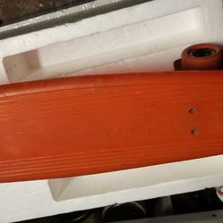 70s Plastic Bullet Skateboard Works Mint