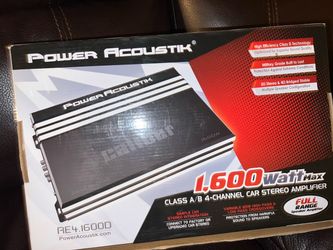 Power Acoustik Car Amplifier