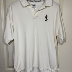 Vintage Warner Bros Wile E. Coyote Polo Shirt L