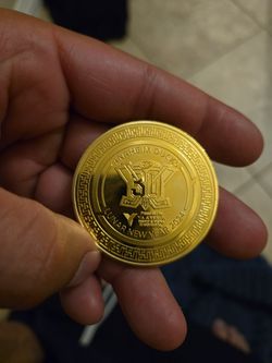 Gold Plated YAAMAVA coins