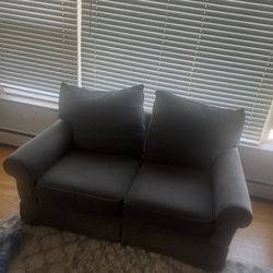 Grey Loveseat