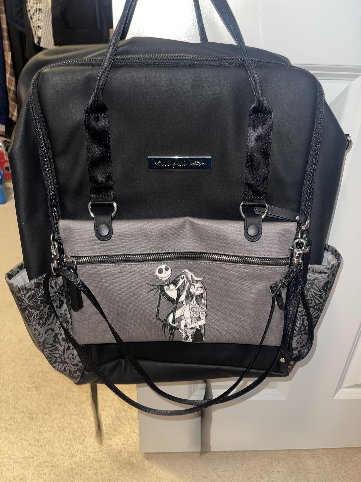 Petunia Pickles Bottoms Diaper Bag New No Tags Attached ( Nightmare Before Christmas )