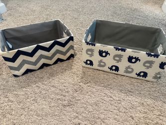 Baby nursery baskets