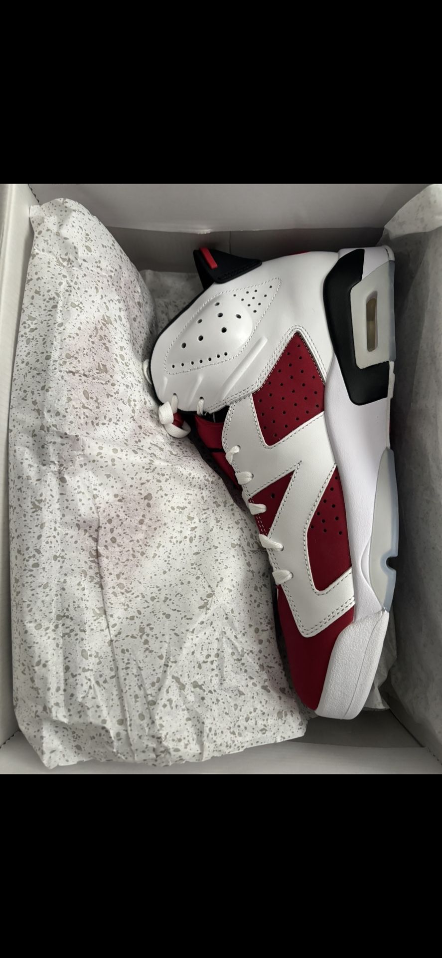 Jordan 6 CARMINE Size 13