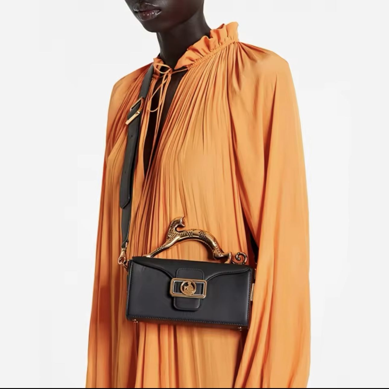 Famous Luxury Brand Replica Bags For Women High Quality Metal Handle  Designer Shoulder Bag Elegant Fashion