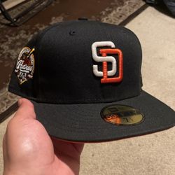 San Diego Padres Hat 7 1/2 