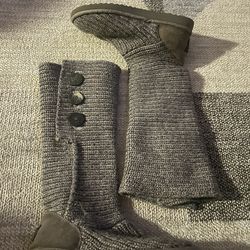 Uggs Knit Calf High Boots
