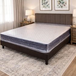 King Size Mattress 10 Inches Thick New From Factory Quality & Comfort Also Available Twin-Full-Queen Delivery 🚚 Available