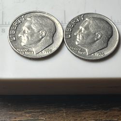 2?  1976 Dimes 