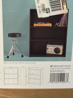 3 Shelf Bookcase NEW