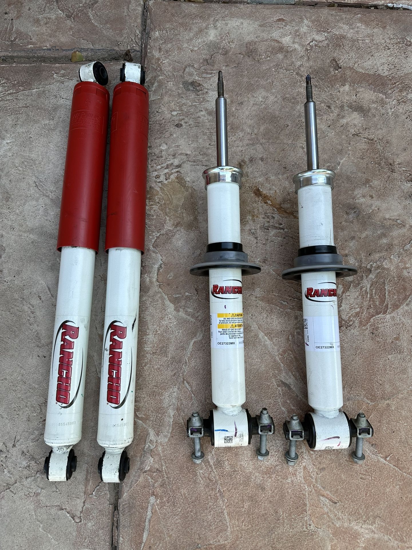 Rancho Shocks For Silverado