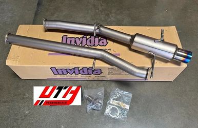 INVIDIA *15lbs G5 Full Titanium Racing Catback Exhaust for WRX STi 02-07 GDA GDB