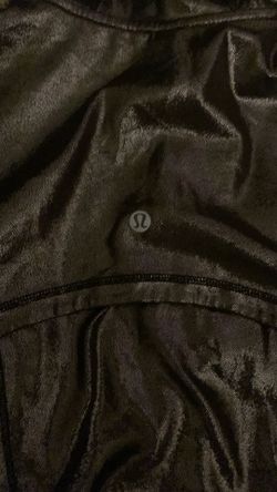 Lululemon, defined jacket, midnight black/purple, 4-xs