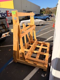 Wooden rack