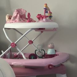 Pink baby Walker 
