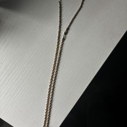 Rope Necklace With Pendant