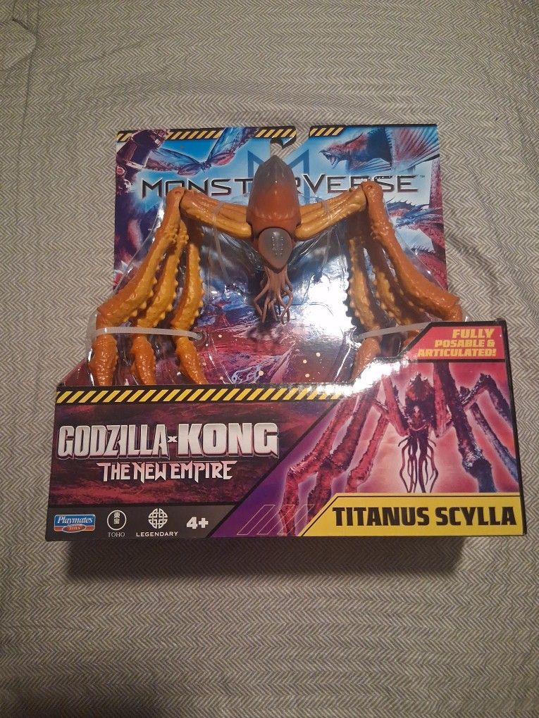Godzilla Kong "THE NEW EMPIRE " TITANUS SCYLLA