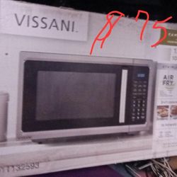 Vissani 1.5 cu. ft. Countertop Convection Microwave with Air Fryer and Sensor Cooking