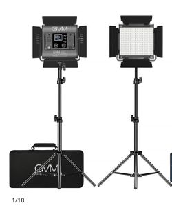 GVM 2-Pack Professional LED Video Lighting Kit