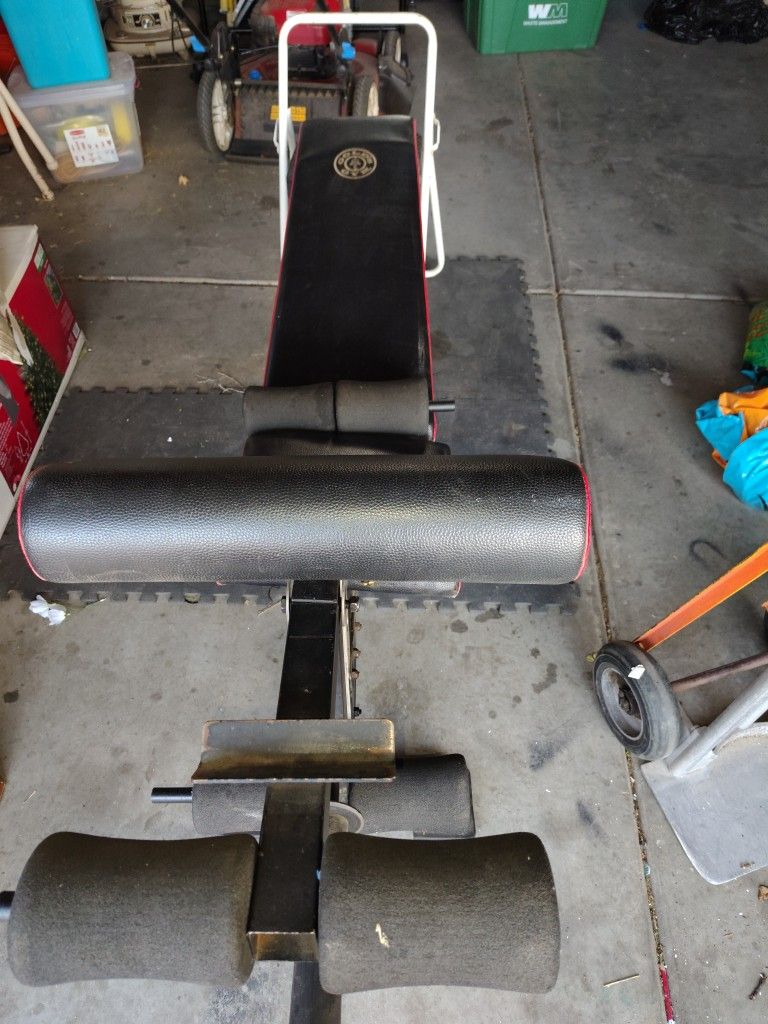 Weight Bench Equipment.