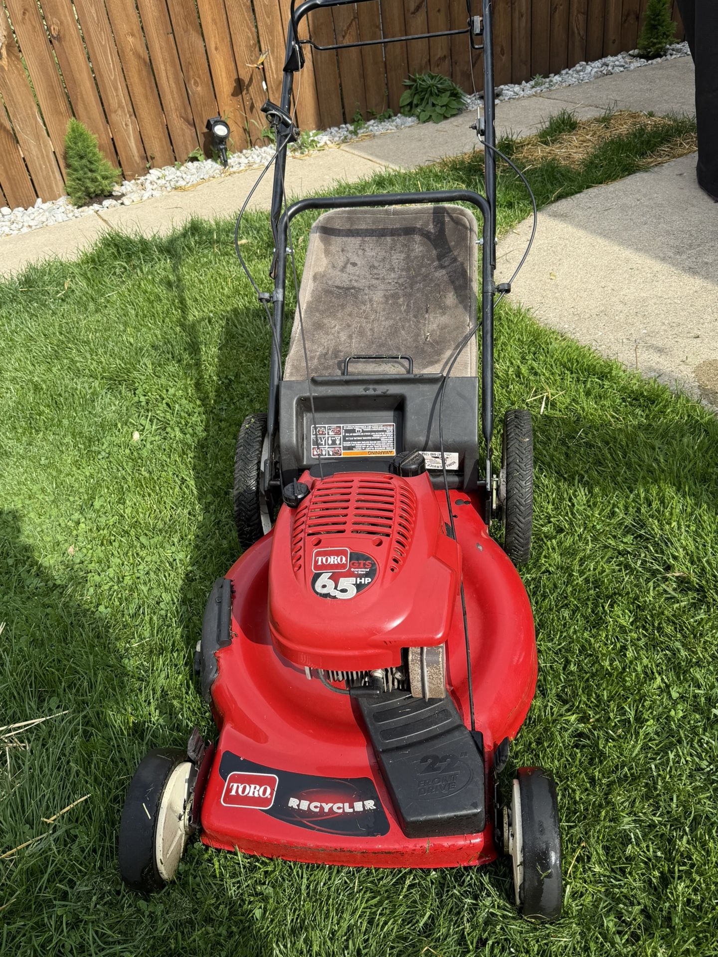 TORO RECYCLE Gas 6.5hp Lawnmower