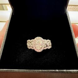 2 Ct Neil Lane Wedding Band Set 