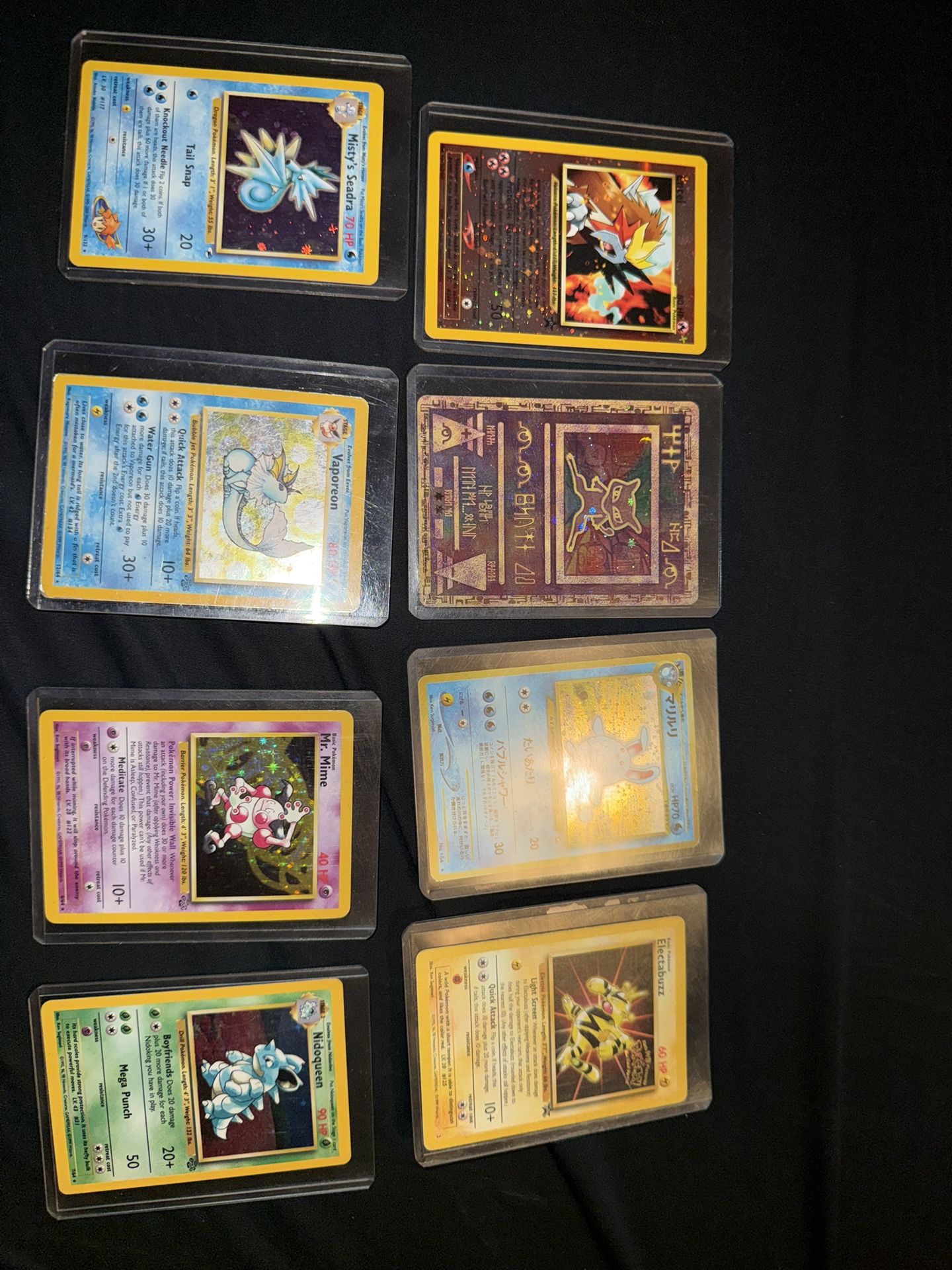 Vintage Pokemon Cards For Sale, Make Offers On Cards You’re Interested In