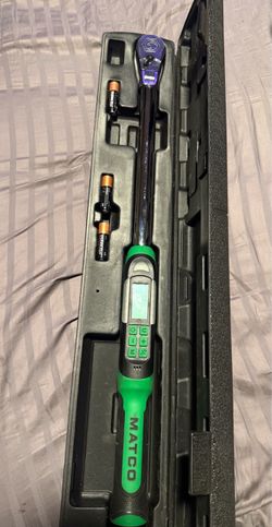 Matco 1/2 digital torque wrench