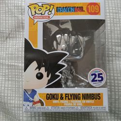 Funko pop 109 dragon ball goku & flying nimbus