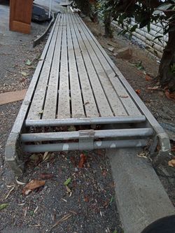 Werner scaffolding plank  20x24  500lb weight capacity