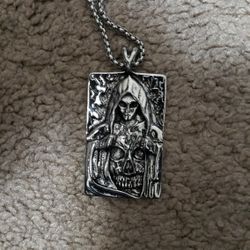 Men's Dracula Cross Pendant With Chain 