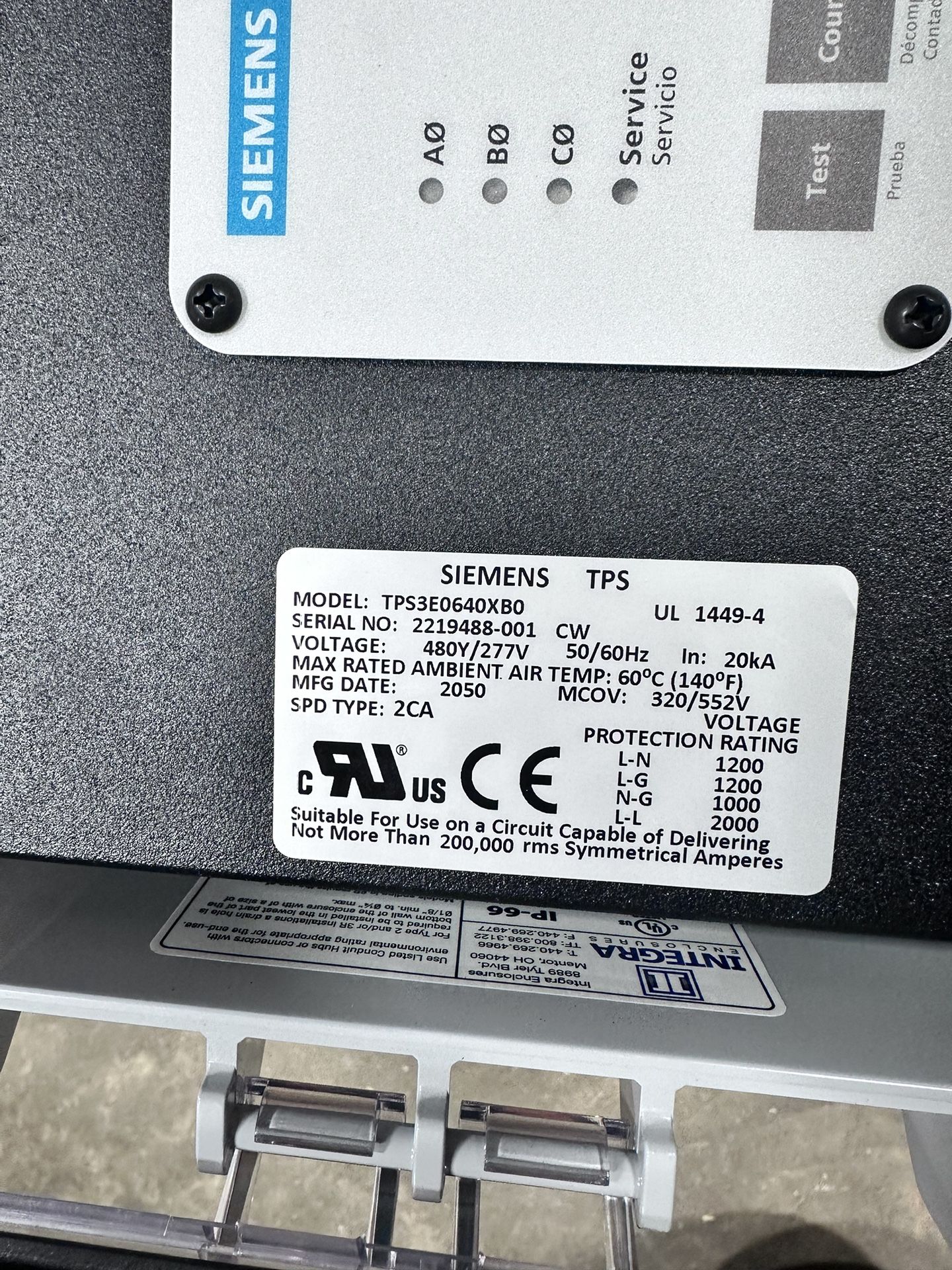Siemens TSP Surge Center