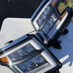 15-20 Chevy Tahoe Suburban Headlights 