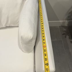 Sofa for $30. Table included if you want.