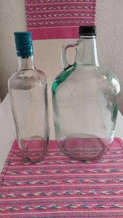Glass bottles for decoration (2)
