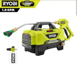 Ryobi 1200 PSI 1.8 GPM Cold Water Automotive High Flow Electric Pressure Washer Kit