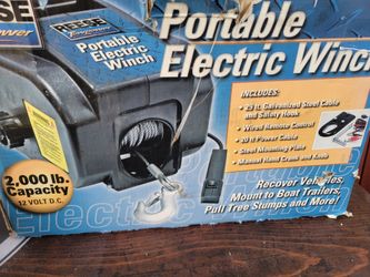 Reese Towpower 2,000 lb. Portable Electric Winch
