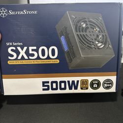 SilverStone Technology SX500-G 500W SFX Fully Modular 80 Plus Gold Power Supply
