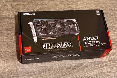 AsRock Challenger 9070XT GPU