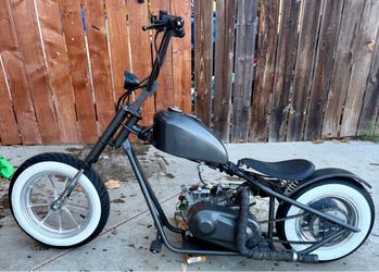 CUSTOM MINI CHOPPER + EXTRAS READ ALL SEE ALL PICS