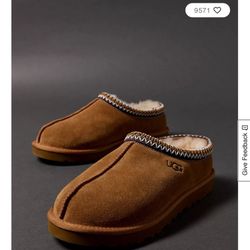 UGG TASMAN SLIPPER CLOG SIZE 9 MENS / 10.5 WOMENS