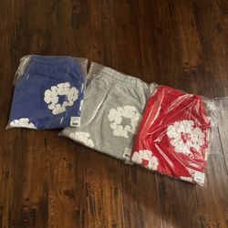 Demin Tear Shorts