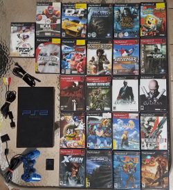 PlayStation 3 bundle or individual items - hardware backwards compatible  with PS2, PS2 memory card adapter, controllers, many games to choose from.  for Sale in Corral De Tie, CA - OfferUp