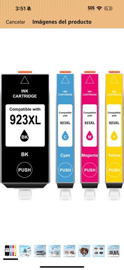 923e 923XL Ink Cartridges Compatible For HP923e For HP 923 XL Printer Ink 923 Xl 