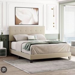 Fully dissembled, need it gone ASAP!!! Queen Bed Frame (only Frame. No Mattress) - Bed, Bath & Beyond
