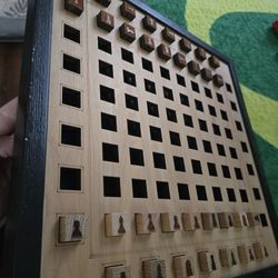 Wooden Chess In Great Condition