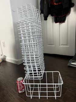 Sturdy, Steel Wire Baskets .