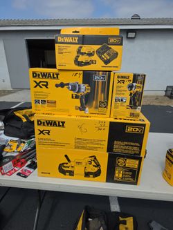 Dewalt tools new