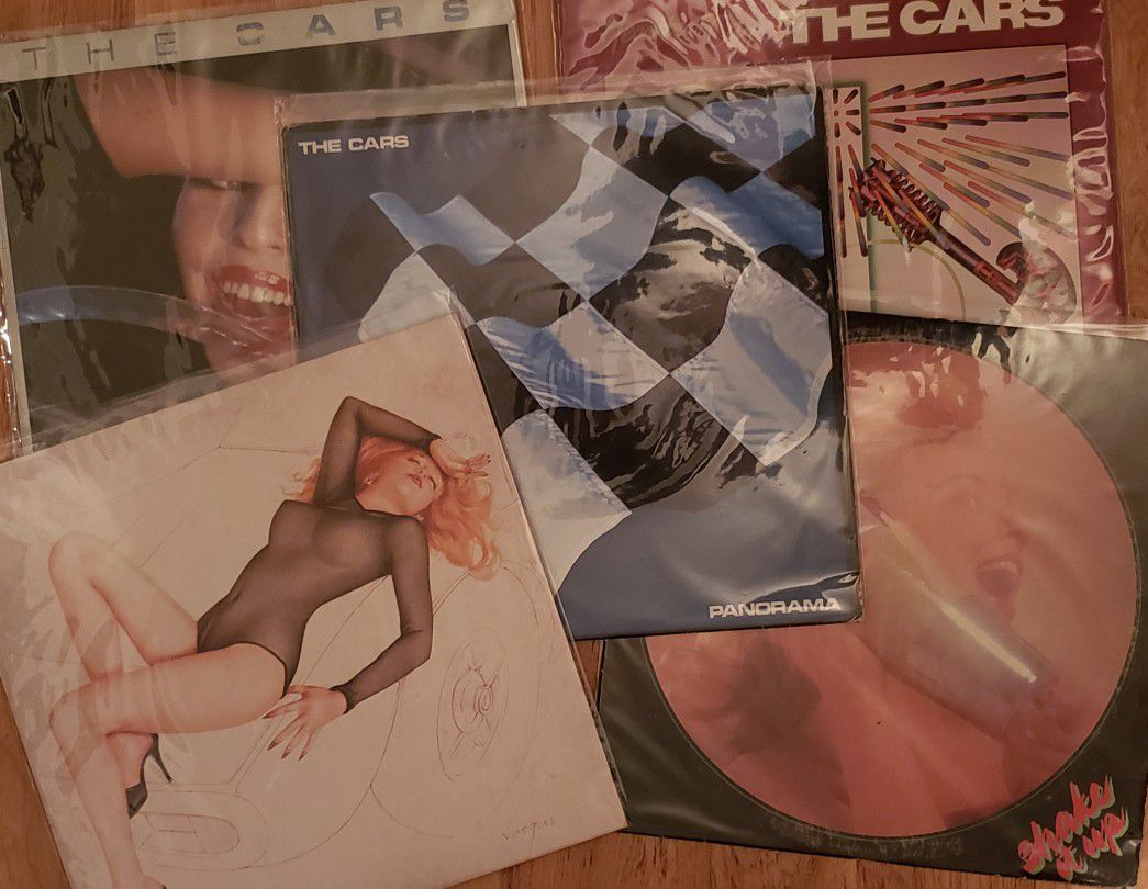Vinyl Record Lot - 5 albums - The Cars